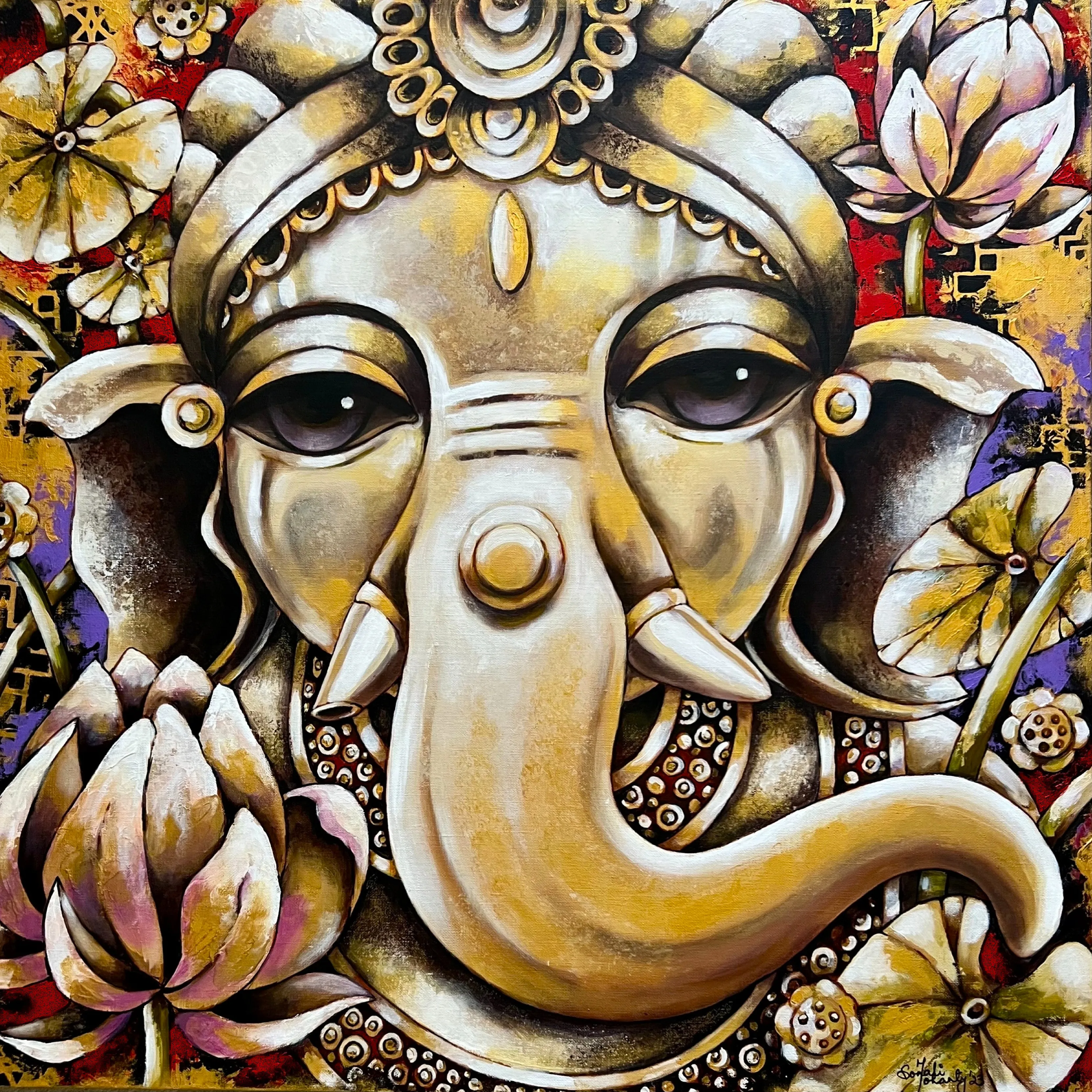 Golden Ganesha